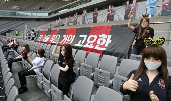 FC Seoul'ün başı şişme mankenler ile dertte