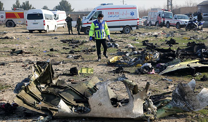 İran'ın düşürdüğü yolcu uçağının karakutusu Fransa'ya gönderildi