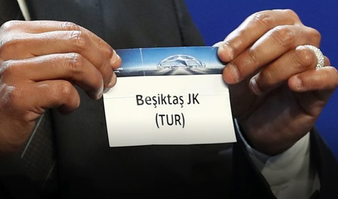 Beşiktaş'ın Şampiyonlar Ligi'ndeki rakibi belli oldu