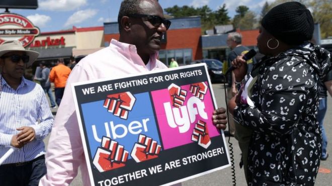 ABD'de Uber ve Lyfft'a yargı şoku