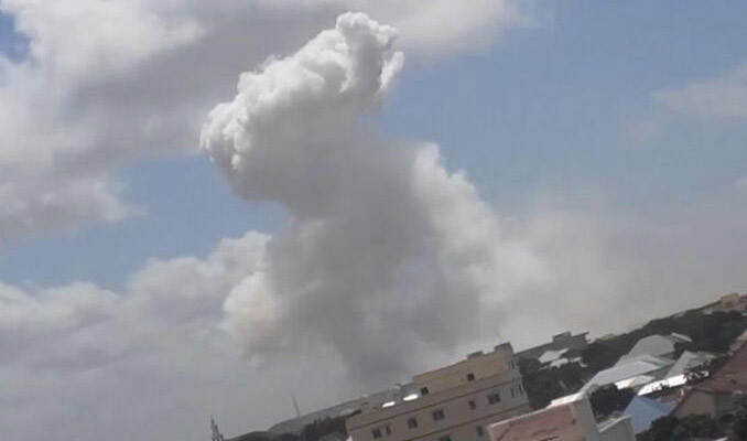Somali'de askeri üste patlama