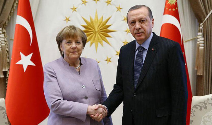 Erdoğan Merkel ile görüştü: Gündem Doğu Akdeniz