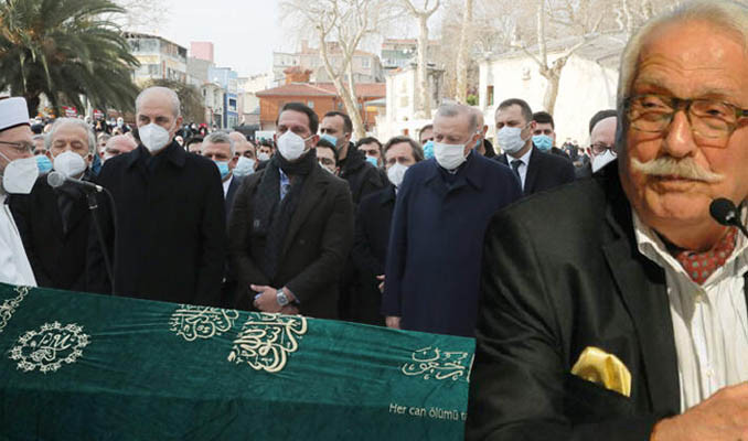 Cumhurbaşkanı Erdoğan, Bahadıroğlu'nun cenazesine katıldı