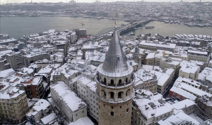 İstanbul'a önce yağmur sonra kar geliyor