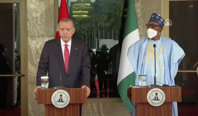 Erdoğan: Nijerya ile iş birliğini daha ileri taşımaya kararlıyız