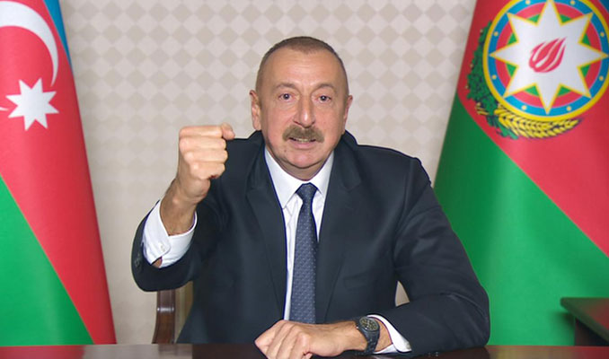 Aliyev'den, İran'a 'İsrail' tepkisi