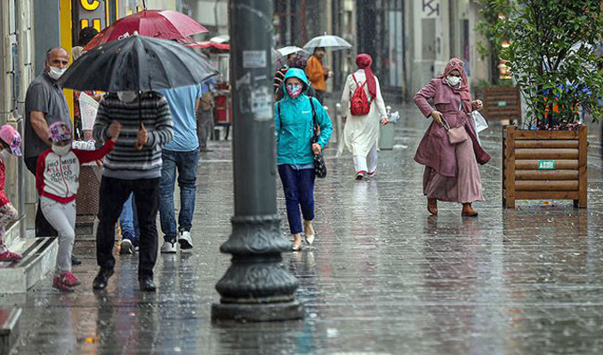 Marmara Bölgesi'nde yarın kuvvetli yağış bekleniyor
