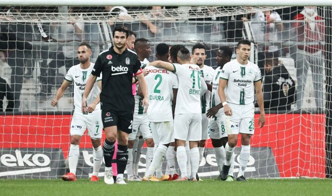 Beşiktaş: 0 - Giresunspor: 4