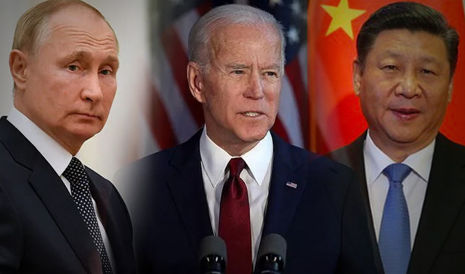 Biden'dan, Çin ve Rusya'ya sert sözler!