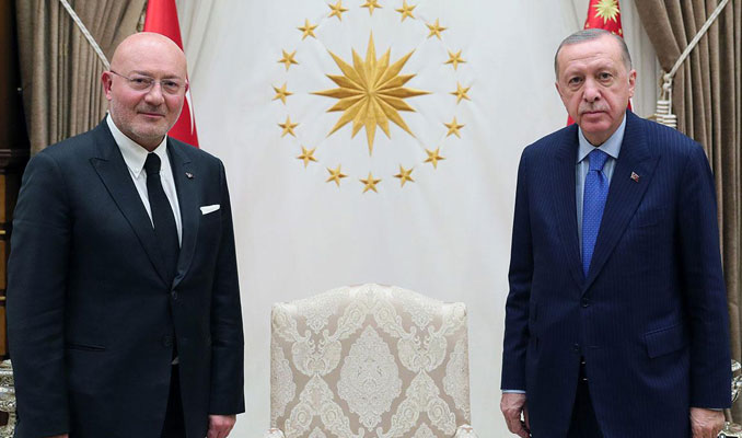 Erdoğan, Ferit Şahenk ile bir araya geldi