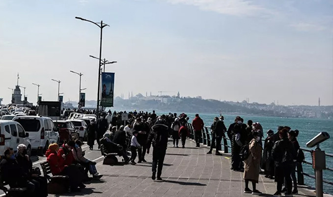 İstanbul'da 'kısıtlamasız cumartesi' yoğunluğu