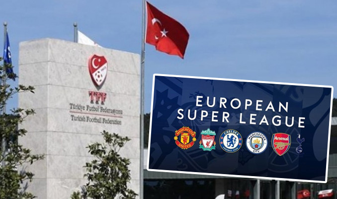 TFF'den 'Avrupa Süper Ligi' açıklaması