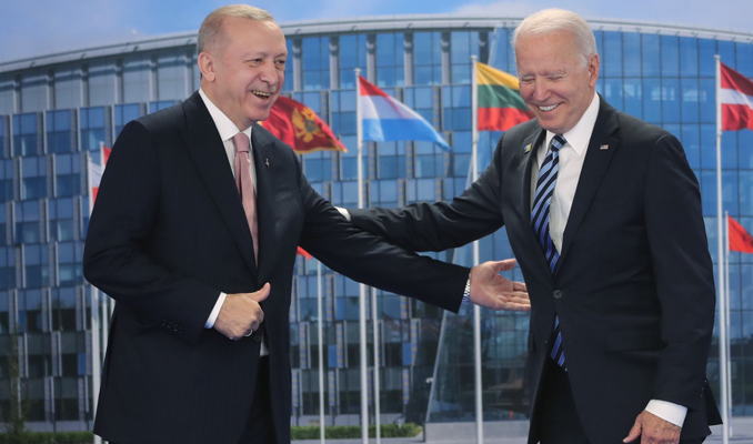 Erdoğan ve ABD Başkanı Biden bir araya geldi