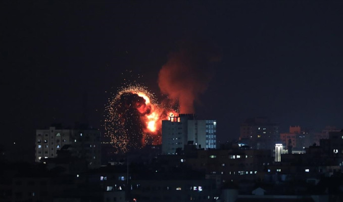 İsrail'den ateşkeste bu yana ilk kez Gazze Şeridi'ne hava saldırısı