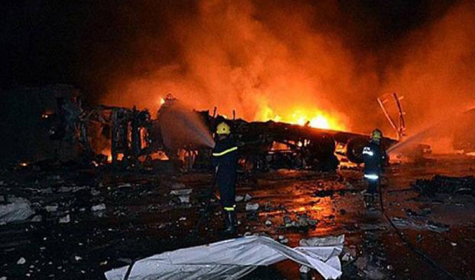 Irak'ta hastanede yangın faciası: 36 ölü
