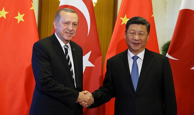 Erdoğan, Çin Devlet Başkanı Şi Cinping ile görüştü