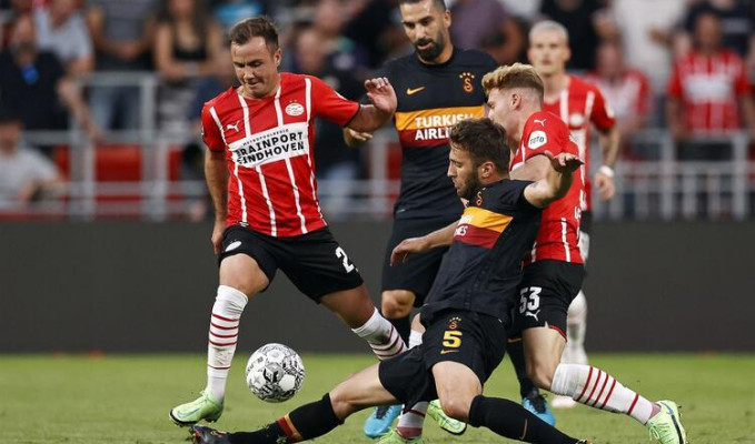 Galatasaray, PSV Eindhoven'a 5-1 yenildi