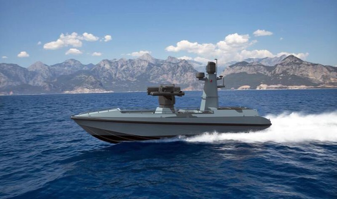 Dünyanın gözü Türk silahlı deniz araçlarında