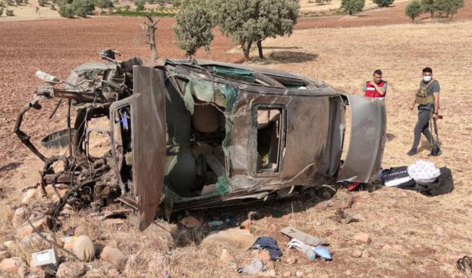 Mardin'de feci kaza: İki asker hayatını kaybetti