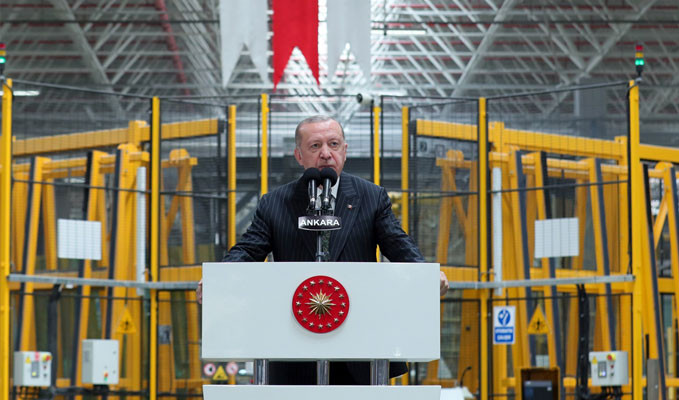 Erdoğan: Devletimiz verdiği desteklerle Şişecam'a sahip çıkmıştır