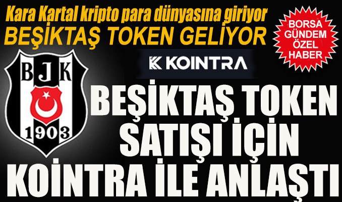 Beşiktaş Token için Kointra ile anlaştı