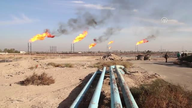 Irak,iki petrol sahasında gaz üretimi projesine başladı