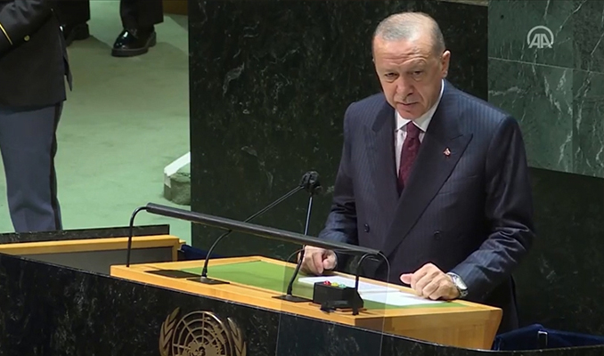Erdoğan BM'de: Az gelişmiş ülkeler kaderlerine terk edildi