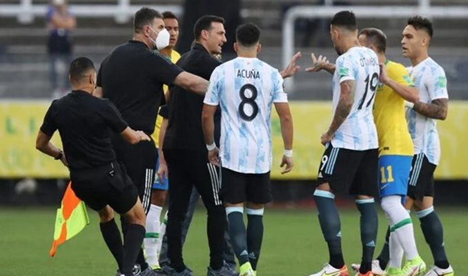 Olaylı Brezilya-Arjantin maçı mahkemeye taşınıyor