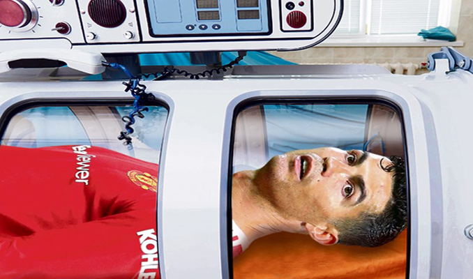 Cristiano Ronaldo evine oksijen kabini yaptırdı