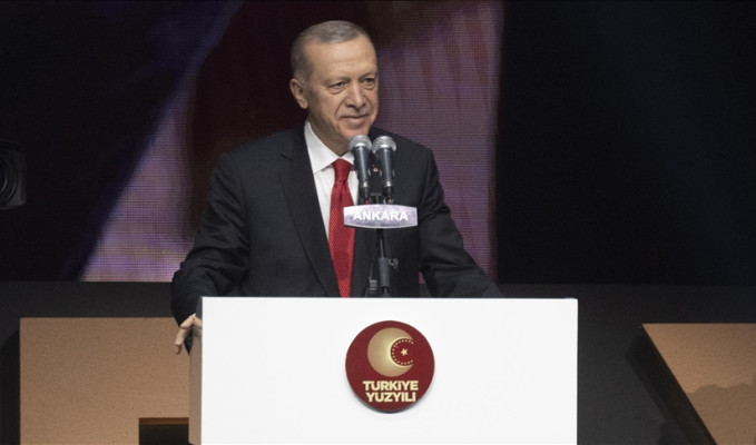 Erdoğan: Türkiye Yüzyılı'nı milli hafızamıza kazıyacağız