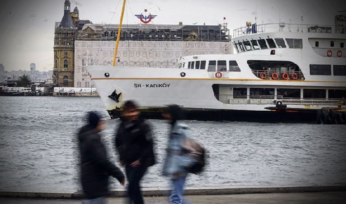 İstanbul'un deniz ulaşımını 'lodos' vurdu!