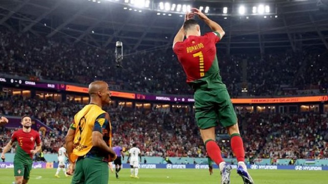 Ronaldo, Dünya Kupası tarihinde bir ilki başardı!