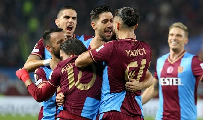 Trabzonspor, Avrupa Ligi’ne kazanarak veda etti