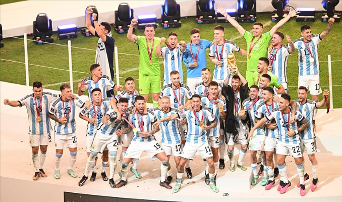 Dünya Kupası şampiyonu Arjantin