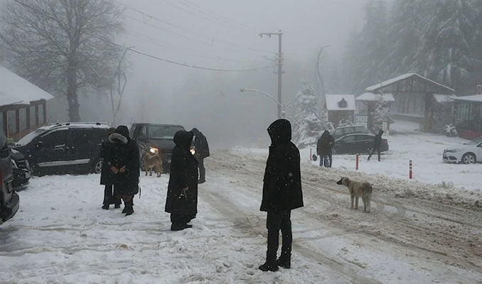 Kar, İstanbul’a yaklaştı