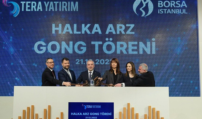 Borsa İstanbul’da gong Tera Yatırım için çaldı