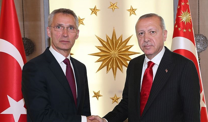 Erdoğan, Stoltenberg ile Rusya-Ukrayna krizini görüştü