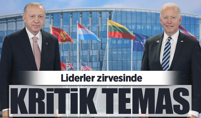 Cumhurbaşkanı Erdoğan ve Biden Brüksel'de görüşecek