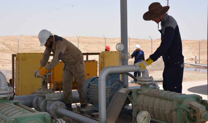 Irak Kerkük'te petrol sahalarını geliştiriyor