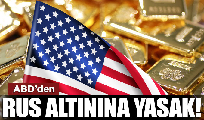 ABD, Rus altınının ithalatını yasakladı