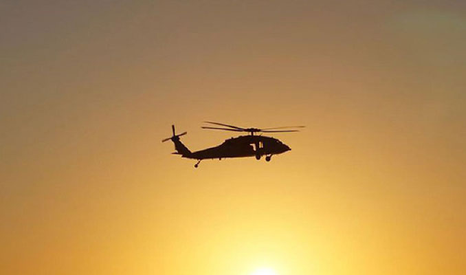 Yunanistan'da yangın söndürme helikopteri düştü