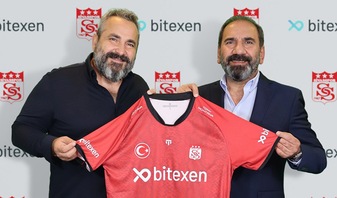 Sivasspor’un forma göğüs sponsoru Bitexen