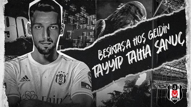 Beşiktaş, Tayyip Talha Sanuç ile sözleşme imzaladı