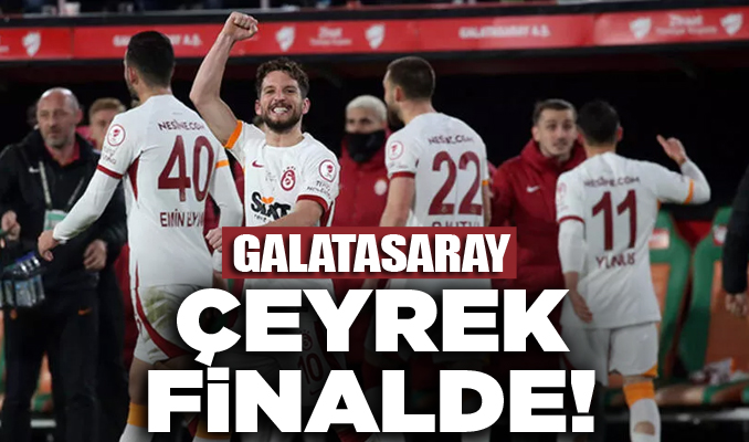 Galatasaray Ziraat Türkiye Kupası'nda çeyrek finalde
