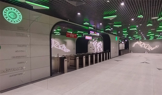 İstanbul Havalimanı metrosu hizmete girdi