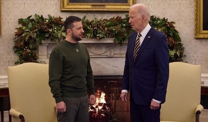 ABD Başkanı Biden'dan Kiev'e anlamlı ziyaret
