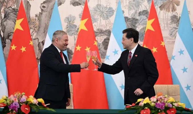 Honduras, Tayvan yerine Çin'le diplomatik ilişki kurdu