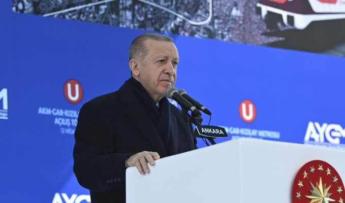 Erdoğan: Güçlü Türkiye'nin inşası için kolları sıvama vaktidir