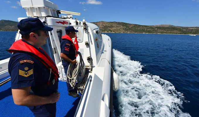 Yüzerek Yunanistan'a kaçmaya çalıştı, yakalandı