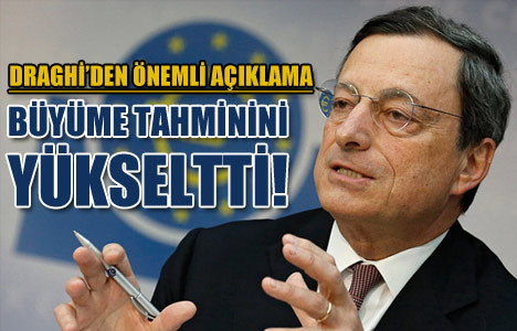 Draghi faiz kararını değerlendirdi